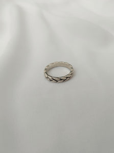 טבעת מכסף לגברים ולנשים בעבודת יד 