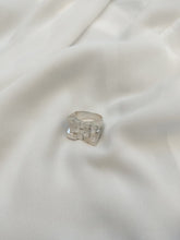 Load image into Gallery viewer, טבעת ריבועים גדולה מכסף 925 בעבודת יד
