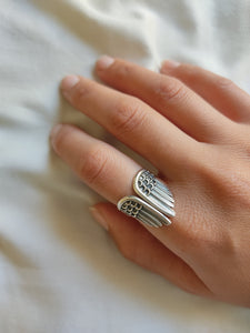 טבעת מכסף בעבודת יד לגברים ונשים 
